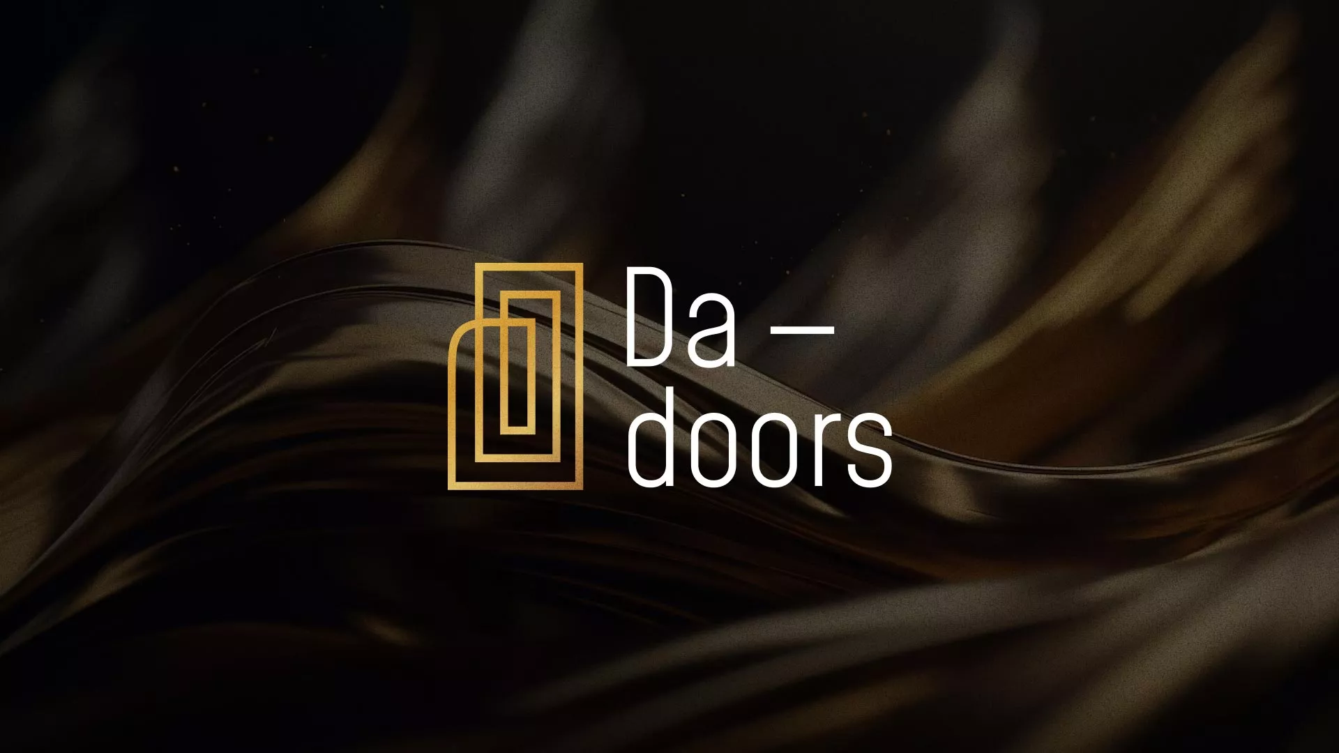 Разработка логотипа для компании «DA-DOORS» в Менделеевске
